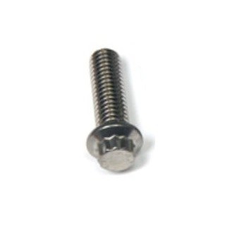 Ati Perform Bolt, Standard Bolt, 3/8-16 X 1-1/4 Inch Thread Size, Hex Style Head Type, Polished Stainless Steel, Single – 951334