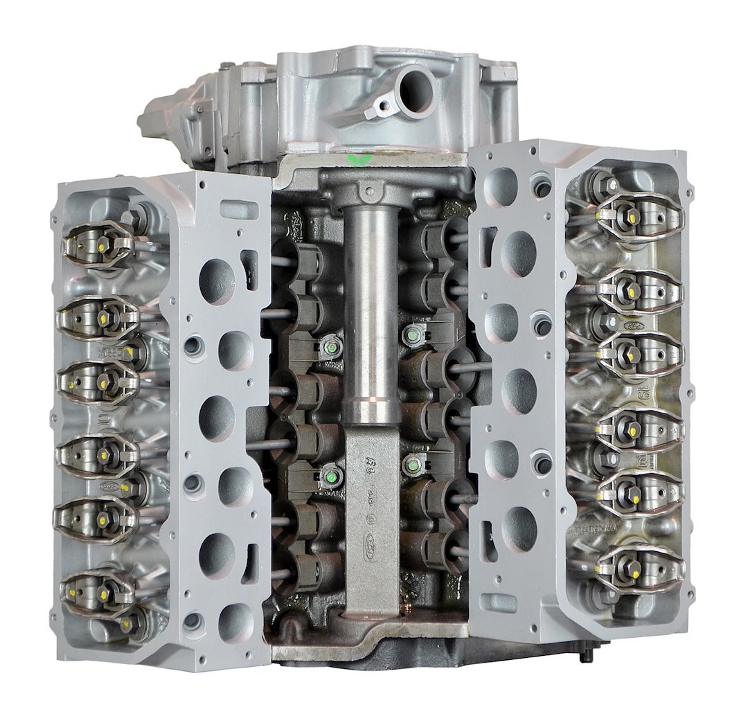 Atk Engines Engine Block – Long, Premium, Sim Tested for Compression/ Leaks/ Noises/ Oil Pressure, With Timing Cover and Oil Pump – DFZ6