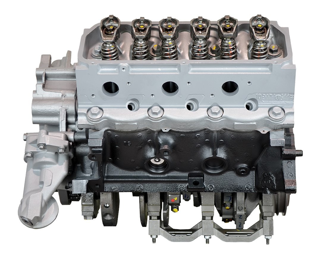 Atk Engines Engine Block – Long, Premium, Sim Tested for Compression/ Leaks/ Noises/ Oil Pressure, With Timing Cover and Oil Pump – DFZ6
