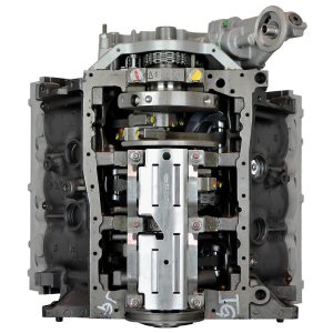 Atk Engines Engine Block – Long, Premium, Sim Tested for Compression/ Leaks/ Noises/ Oil Pressure, With Timing Cover and Oil Pump – DFZ6