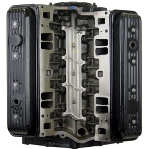 Atk Engines Engine Block – Long, Premium, Sim Tested for Compression/ Leaks/ Noises/ Oil Pressure, With Valve Covers/ Pan and Timing Cover – VCH4