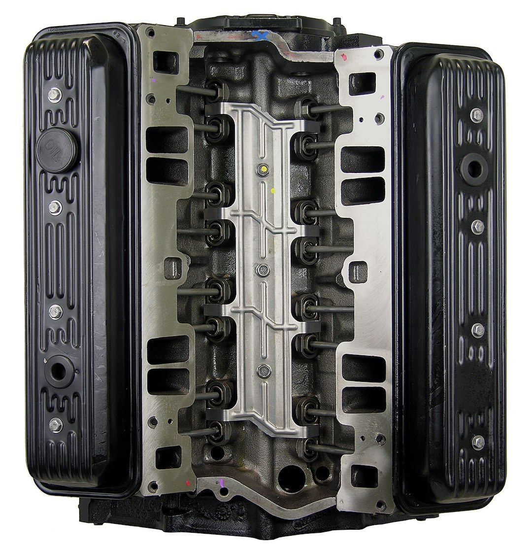 Atk Engines Engine Block – Long, Premium, Sim Tested for Compression/ Leaks/ Noises/ Oil Pressure, With Valve Covers/ Pan and Timing Cover – VCH4