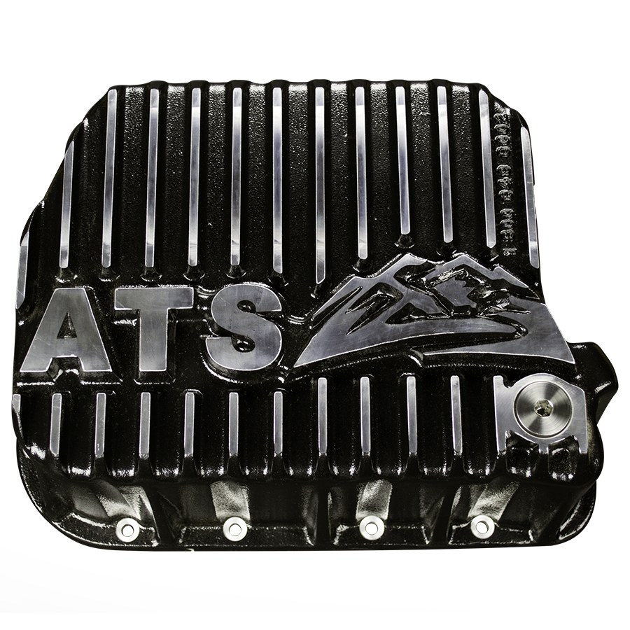 Ats Diesel Auto Trans Oil Pan, 46/7/8-RH/E Transmissions, Extra 5 Quarts Capacity, Powder Coated Black, Aluminum – 3019002116