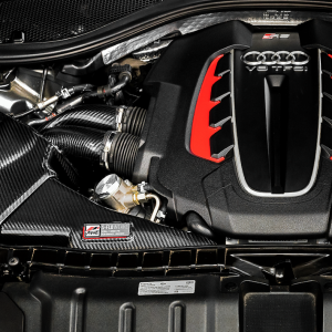 AWE Tuning Cold Air Intake, S-Flo, Carbon Fiber Tube, With Carbon Fiber Air Box – 2660-15020