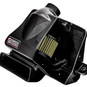 AWE Tuning Cold Air Intake, Airgate™, Carbon Fiber Tube, With Carbon Fiber Air Box, Without Lid – 2660-15260