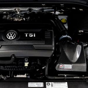 AWE Tuning Cold Air Intake, Airgate™, Carbon Fiber Tube, With Carbon Fiber Air Box, Without Lid – 2660-15260