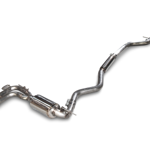 AWE Tuning Exhaust System Kit, Touring Edition Axle-Back System, Stainless Steel, Without Muffler, Single Exhaust with Single Exits – 3010-23022