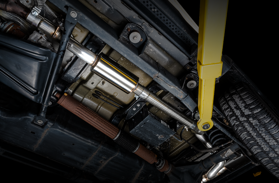 AWE Tuning Exhaust Pipe Intermediate, 3 Inch Diameter, Stainless Steel, Resonated – 3015-11005