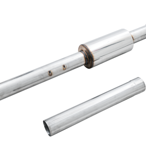 AWE Tuning Exhaust Pipe Intermediate, Performance, 3 Inch Diameter, Stainless Steel, Resonated – 3015-11048