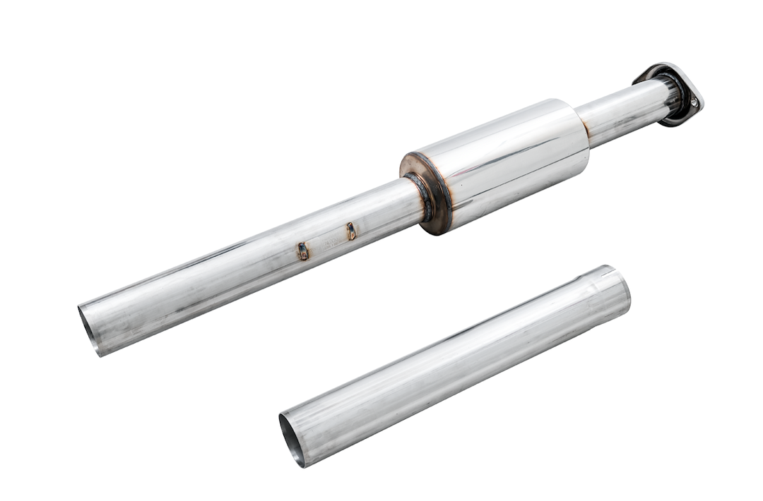 AWE Tuning Exhaust Pipe Intermediate, Performance, 3 Inch Diameter, Stainless Steel, Resonated – 3015-11048