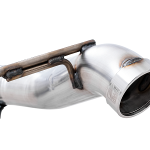 AWE Tuning Exhaust System Kit, 0FG Cat-Back System, T304L Stainless Steel, Without Muffler, Without Tip, With Bashguard – 3015-21000