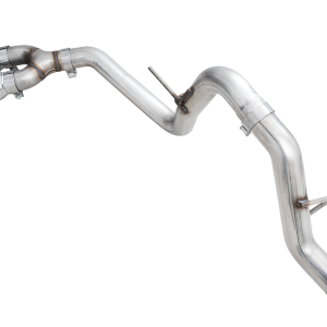 AWE Tuning Exhaust System Kit, 0FG Cat-Back System, Stainless Steel, Without Muffler, Single Exhaust with Dual Outlet, Rear Exit – 3015-22067