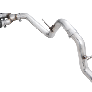 AWE Tuning Exhaust System Kit, 0FG Cat-Back System, Stainless Steel, Without Muffler, Single Exhaust with Dual Outlet, Rear Exit – 3015-23059