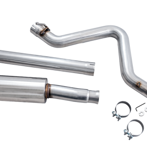 AWE Tuning Exhaust System Kit, Tread Edition Cat-Back System, Stainless Steel, With Muffler, 3 Inch Pipe Diameter – 3015-23103