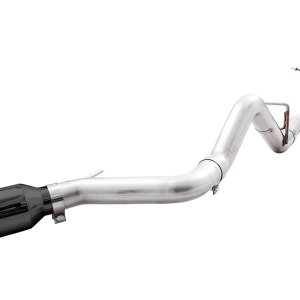 AWE Tuning Exhaust System Kit, 0FG Cat-Back System, T304L Stainless Steel, Without Muffler, Single Exhaust with Single Exit, Rear Exit – 3015-23789