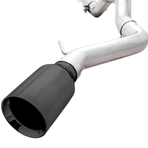 AWE Tuning Exhaust System Kit, 0FG Cat-Back System, T304L Stainless Steel, Without Muffler, Single Exhaust with Single Exit, Rear Exit – 3015-23789