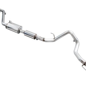 AWE Tuning Exhaust System Kit, 0FG Cat-Back System, Stainless Steel, With Muffler, Single Exhaust with Single Exit, Rear Exit – 3015-28254