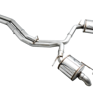 AWE Tuning Exhaust System Kit, Touring Edition Cat-Back System, Stainless Steel, With Mufflers, Dual Exhaust with Dual Outlet, Rear Exit – 3015-31003