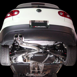 AWE Tuning Exhaust System Kit, Performance Cat-Back System, Stainless Steel, With Muffler, Single Exhaust with Single Outlet, Rear Exit – 3015-32038