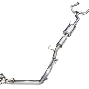 AWE Tuning Exhaust System Kit, 0FG Cat-Back System, Stainless Steel, With Muffler, Single Exhaust with Single Exits, Rear Exit – 3015-32063