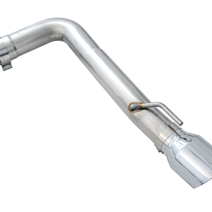 AWE Tuning Exhaust System Kit, Track Edition Cat-Back System, Stainless Steel, Without Muffler, Single Exhaust with Single Outlet – 3015-32112