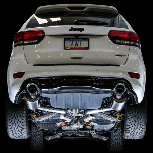 AWE Tuning Exhaust System Kit, Touring Edition Cat-Back System, Stainless Steel, With Muffler, Dual Exhaust, Rear Exit – 3015-32123
