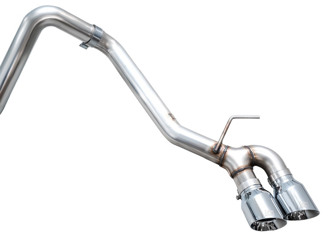AWE Tuning Exhaust System Kit, 0FG Cat-Back System, Stainless Steel, With Muffler, Single Exhaust with Single Exits, Rear Exit – 3015-32254
