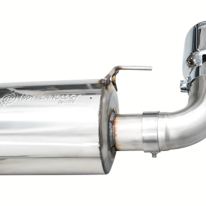 AWE Tuning Exhaust System Kit, Touring Edition Axle-Back System, Stainless Steel, Without Muffler, Single Exhaust with Dual Exits – 3015-32429