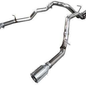 AWE Tuning Exhaust System Kit, 0FG Cat-Back System, Stainless Steel, With Muffler, Dual Exhaust with Dual Exits, Rear Exit – 3015-32530