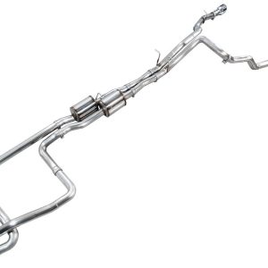 AWE Tuning Exhaust System Kit, 0FG Cat-Back System, Stainless Steel, With Muffler, Dual Exhaust with Dual Exits, Rear Exit – 3015-32630