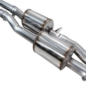 AWE Tuning Exhaust System Kit, 0FG Cat-Back System, Stainless Steel, With Muffler, Dual Exhaust with Dual Exits, Rear Exit – 3015-32630