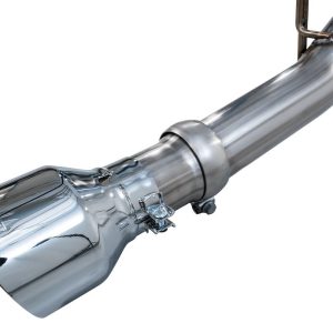 AWE Tuning Exhaust System Kit, 0FG Cat-Back System, Stainless Steel, With Muffler, Dual Exhaust with Dual Exits, Rear Exit – 3015-32630