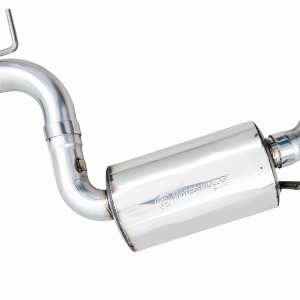 AWE Tuning Exhaust System Kit, Touring Edition Cat-Back System, Stainless Steel, Without Muffler, Single Exhaust with Dual Outlet – 3015-32658