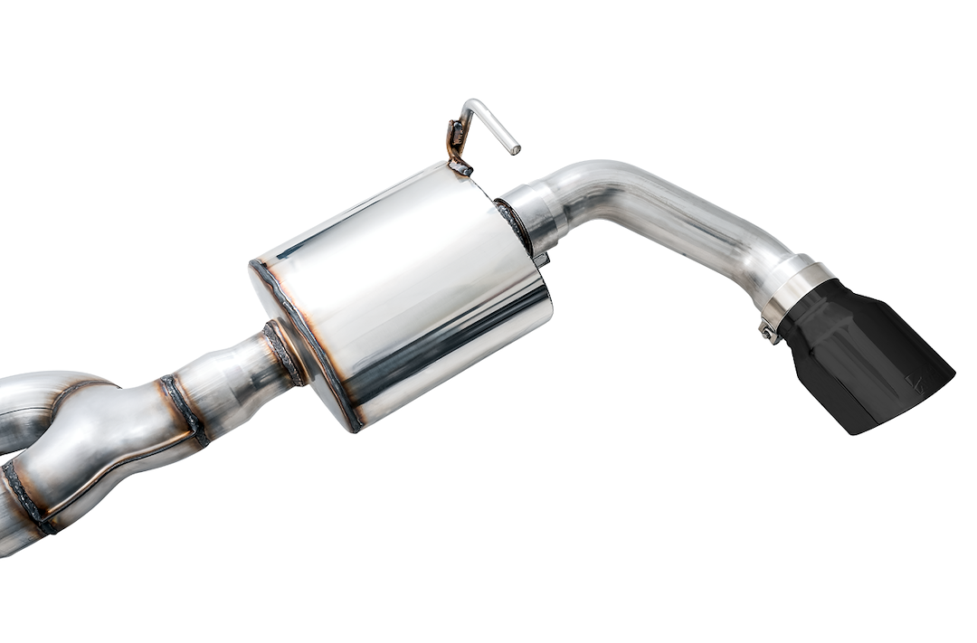 AWE Tuning Exhaust System Kit, Tread Edition Axle-Back System, Stainless Steel, Without Muffler, 3 Inch Pipe Diameter – 3015-33003