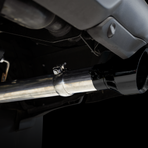 AWE Tuning Exhaust System Kit, 0FG Cat-Back System, T304L Stainless Steel, With Muffler, Single Exhaust with Dual Exits, Rear Exit – 3015-33006