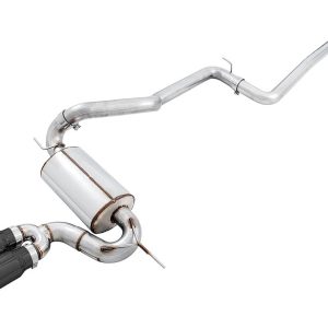 AWE Tuning Exhaust System Kit, Touring Edition Cat-Back System, Stainless Steel, Without Muffler, Single Exhaust with Single Outlet – 3015-33092