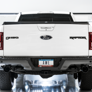 AWE Tuning Exhaust System Kit, 0FG Cat-Back System, Stainless Steel, Without Muffler, Dual Exhaust with Dual Exits, Rear Exit – 3015-33106