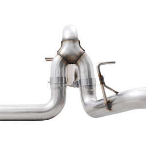 AWE Tuning Exhaust System Kit, 0FG Cat-Back System, Stainless Steel, Without Muffler, Single Exhaust with Dual Outlet, Rear Exit – 3015-33119