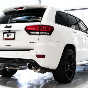 AWE Tuning Exhaust System Kit, Touring Edition Cat-Back System, Stainless Steel, Without Muffler, Dual Exhaust, Rear Exit – 3015-33121