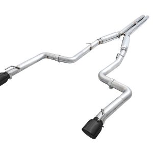 AWE Tuning Exhaust System Kit, Track Edition Cat-Back System, Stainless Steel, Without Muffler, Single Exhaust with Single Outlet – 3015-33126