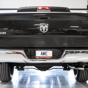 AWE Tuning Exhaust System Kit, 0FG Cat-Back System, T304L Stainless Steel, With Muffler, Single Exhaust with Single Exits, Rear Exit – 3015-33309