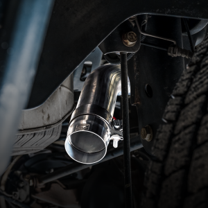 AWE Tuning Exhaust System Kit, 0FG Cat-Back System, T304L Stainless Steel, With Muffler, Single Exhaust with Single Exits, Rear Exit – 3015-33309