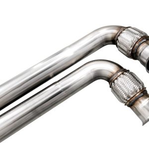AWE Tuning Exhaust System Kit, 0FG Cat-Back System, Stainless Steel, With Muffler, Dual Exhaust with Dual Exits, Rear Exit – 3015-33530