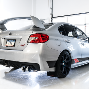 AWE Tuning Exhaust System Kit, Touring Edition Cat-Back System, Stainless Steel, Without Muffler, Single Exhaust with Dual Outlet – 3015-42104