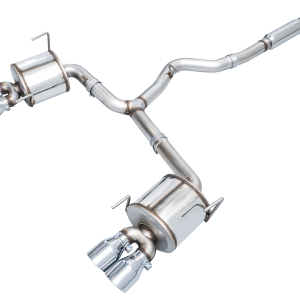 AWE Tuning Exhaust System Kit, Touring Edition Cat-Back System, Stainless Steel, With Muffler, Single Exhaust, Quad Rear Exit – 3015-42979
