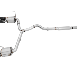 AWE Tuning Exhaust System Kit, Touring Edition Cat-Back System, Stainless Steel, Without Muffler, Single Exhaust with Dual Exits – 3015-43102