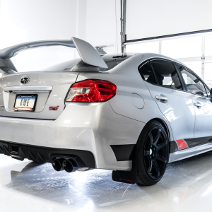 AWE Tuning Exhaust System Kit, Touring Edition Cat-Back System, Stainless Steel, With Muffler, Single Exhaust with Dual Outlet, Rear Exit – 3015-43108