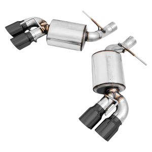 AWE Tuning Exhaust System Kit, Touring Edition Axle-Back System, Stainless Steel, Without Muffler, Single Exhaust with Quad Outlet – 3015-43115