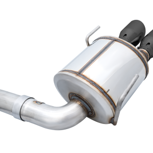 AWE Tuning Exhaust System Kit, Touring Edition Cat-Back System, Stainless Steel, With Muffler, Single Exhaust, Quad Rear Exit – 3015-43979