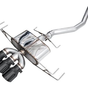 AWE Tuning Exhaust System Kit, Touring Edition Cat-Back System, Stainless Steel, With Muffler, Single Exhaust with Triple Outlet – 3015-53335